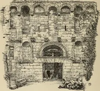 An illustration from The shores of the Adriatic, the Austrian side : the Küstenlande, Istria, and Dalmatia (1908)
