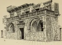 An illustration from The shores of the Adriatic, the Austrian side : the Küstenlande, Istria, and Dalmatia (1908)