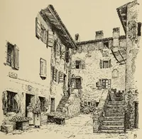 An illustration from The shores of the Adriatic, the Austrian side : the Küstenlande, Istria, and Dalmatia (1908)