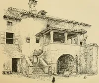 An illustration from The shores of the Adriatic, the Austrian side : the Kèustenlande, Istria, and Dalmatia (1908)