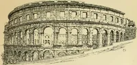 An illustration from The shores of the Adriatic, the Austrian side : the Kèustenlande, Istria, and Dalmatia (1908)