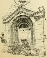 An illustration from The shores of the Adriatic, the Austrian side : the Kèustenlande, Istria, and Dalmatia (1908)