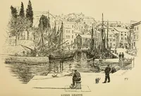 An illustration from The shores of the Adriatic, the Austrian side : the Kèustenlande, Istria, and Dalmatia (1908)
