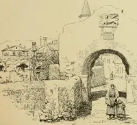 An illustration from The shores of the Adriatic, the Austrian side : the Kèustenlande, Istria, and Dalmatia (1908)