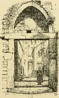 An illustration from The shores of the Adriatic, the Austrian side : the Kèustenlande, Istria, and Dalmatia (1908)