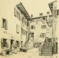 An illustration from The shores of the Adriatic, the Austrian side : the Kèustenlande, Istria, and Dalmatia (1908)