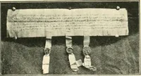 An illustration from A short account of Great Malvern Priory Church, a history of the monastery, and description of the fabric (1914)