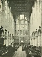 An illustration from A short account of Great Malvern Priory Church, a history of the monastery, and description of the fabric (1914)