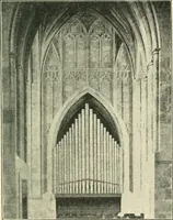 An illustration from A short account of Great Malvern Priory Church, a history of the monastery, and description of the fabric (1914)