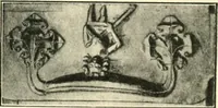 An illustration from A short account of Great Malvern Priory Church, a history of the monastery, and description of the fabric (1914)