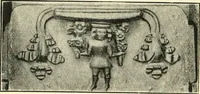 An illustration from A short account of Great Malvern Priory Church, a history of the monastery, and description of the fabric (1914)