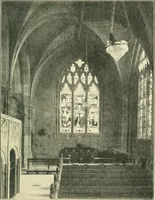An illustration from A short account of Great Malvern Priory Church, a history of the monastery, and description of the fabric (1914)