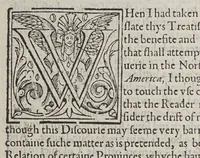 An illustration from A shorte and briefe narration of the two nauigations and discoueries to the northweast partes called Newe Fraunce: (1580)
