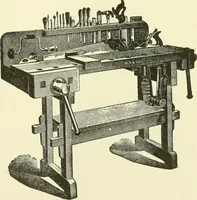 An illustration from A shorter course in woodworking; a practical manual for home and school (1911)