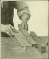 An illustration from A shorter course in woodworking; a practical manual for home and school (1911)