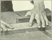 An illustration from A shorter course in woodworking; a practical manual for home and school (1911)