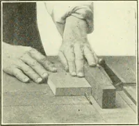 An illustration from A shorter course in woodworking; a practical manual for home and school (1911)