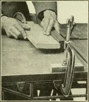 An illustration from A shorter course in woodworking; a practical manual for home and school (1911)
