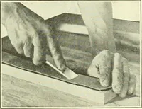 An illustration from A shorter course in woodworking; a practical manual for home and school (1911)