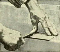 An illustration from A shorter course in woodworking; a practical manual for home and school (1911)
