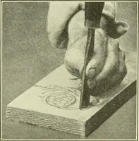 An illustration from A shorter course in woodworking; a practical manual for home and school (1911)