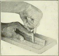 An illustration from A shorter course in woodworking; a practical manual for home and school (1911)