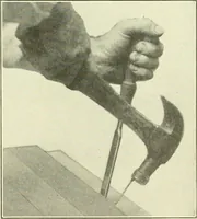 An illustration from A shorter course in woodworking; a practical manual for home and school (1911)