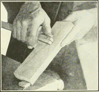 An illustration from A shorter course in woodworking; a practical manual for home and school (1911)