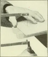 An illustration from A shorter course in woodworking; a practical manual for home and school (1911)