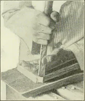An illustration from A shorter course in woodworking; a practical manual for home and school (1911)