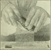 An illustration from A shorter course in woodworking; a practical manual for home and school (1911)