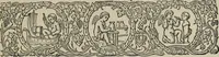 An illustration from A short history of bookbinding and a glossary of styles and terms used in binding, with a brief account of the celebrated binders and patrons of bookbinding from whom the various styles are named, description of leathers, etc (1895)