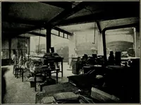 An illustration from A short history of bookbinding and a glossary of styles and terms used in binding, with a brief account of the celebrated binders and patrons of bookbinding from whom the various styles are named, description of leathers, etc (1895)