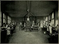 An illustration from A short history of bookbinding and a glossary of styles and terms used in binding, with a brief account of the celebrated binders and patrons of bookbinding from whom the various styles are named, description of leathers, etc (1895)
