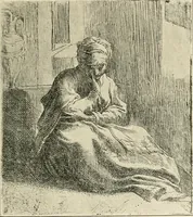 An illustration from A short history of engraving [and] etching : for the use of collectors and students; with full bibliography, classified list and index of engravers (1908)