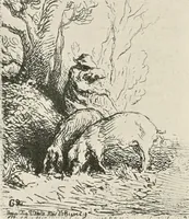 Picture 100 of 106 from A short history of engraving [and] etching : for the use of collectors and students; with full bibliography, classified list and index of engravers (1908), leaf 343