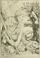 An illustration from A short history of engraving [and] etching : for the use of collectors and students; with full bibliography, classified list and index of engravers (1908)