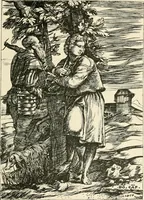 An illustration from A short history of engraving [and] etching : for the use of collectors and students; with full bibliography, classified list and index of engravers (1908)