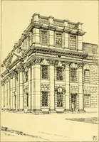 An illustration from A short history of renaissance architecture in England, 1500-1800 (1900)