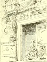 An illustration from A short history of renaissance architecture in England, 1500-1800 (1900)