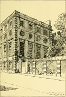 An illustration from A short history of renaissance architecture in England, 1500-1800 (1900)