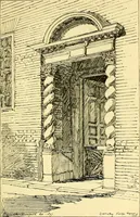 An illustration from A short history of renaissance architecture in England, 1500-1800 (1900)