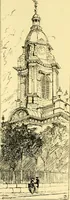 An illustration from A short history of renaissance architecture in England, 1500-1800 (1900)