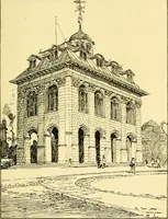 An illustration from A short history of renaissance architecture in England, 1500-1800 (1900)