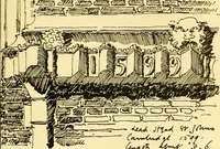 An illustration from A short history of renaissance architecture in England, 1500-1800 (1900)