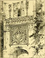 An illustration from A short history of renaissance architecture in England, 1500-1800 (1900)