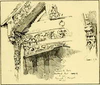 An illustration from A short history of renaissance architecture in England, 1500-1800 (1900)