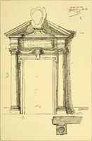 An illustration from A short history of renaissance architecture in England, 1500-1800 (1900)