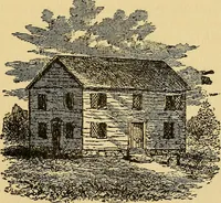 An illustration from A short history of the Salem village witchcraft trials : illustrated by a verbatim report of the trial of Mrs. Elizabeth Howe (1911)