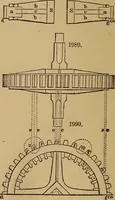 An illustration from A short treatise on the designing and construction of gearing and mill-work. Accompanied by an explanation of the construction and use of the odontograph of Prof. Willis .. (1873)